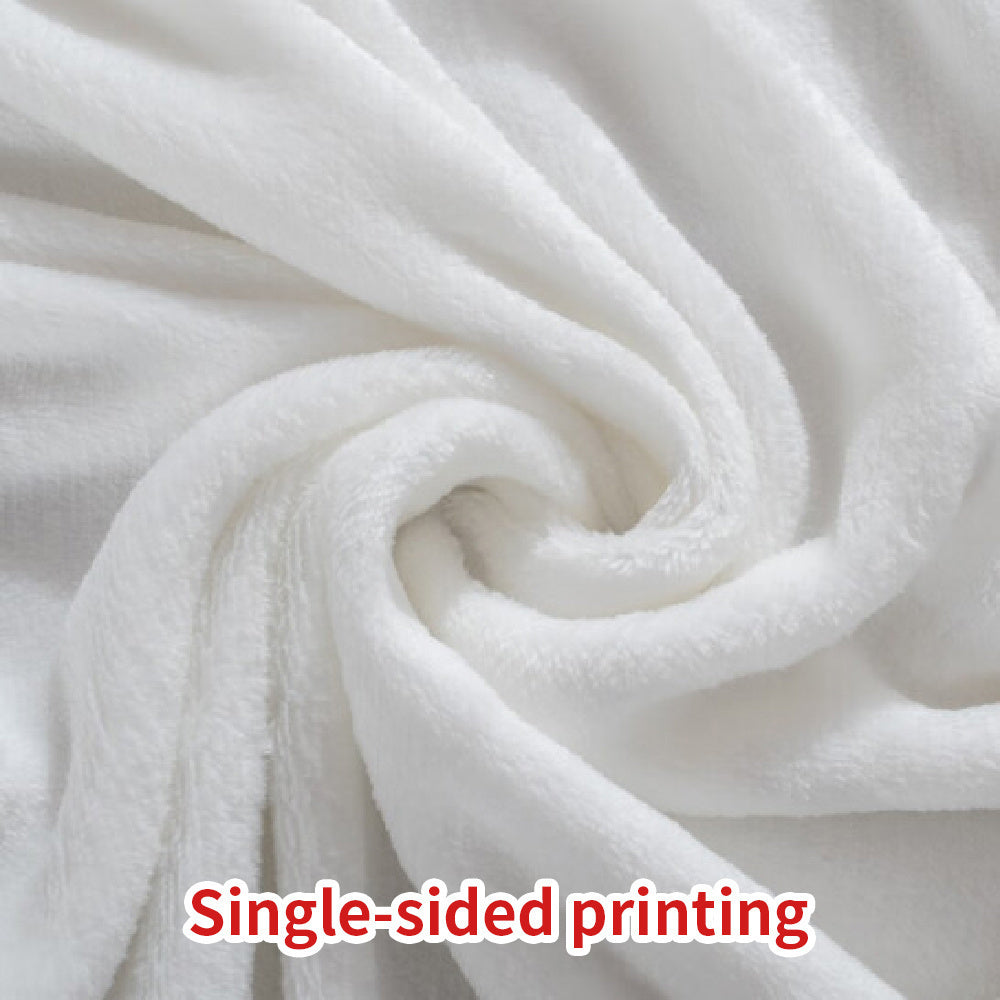Snuggle-Soft Flannel Blanket – Adorable Elephant, Giraffe & Star Prints